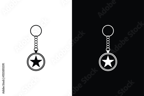 Download Key Ring Silhouette Vectors High Quality Black And White Icons.