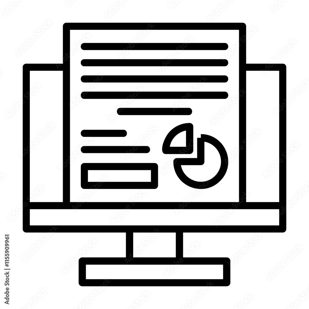 Online Reports Icon Online Reports Icon