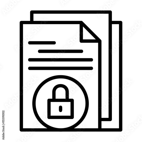 Document Security Icon