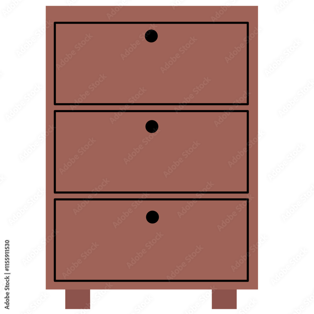 cabinet with drawers