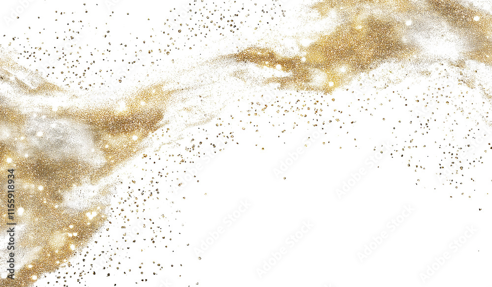 Gold Foil and Glitter Background – Transparent Festive Design with Gold Splatter, Strokes, and Confetti Gold Foil and Glitter Background – Transparent Festive Design with Gold Splatter, Strokes, and Confetti