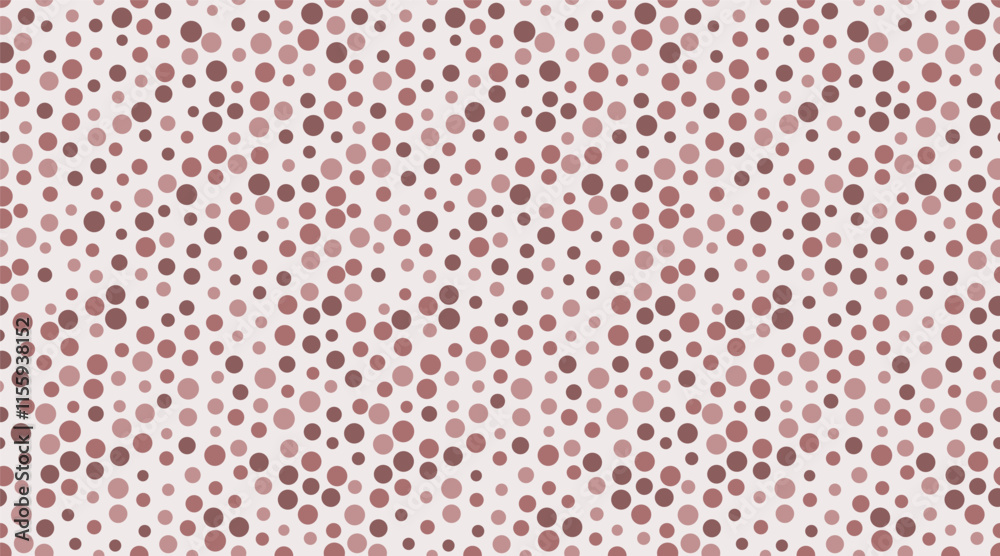 Polka dot vector pattern with geometric circles. Perfect for textile designs, wallpaper, or trendy poster backgrounds with an abstract minimalist style. Polka dot vector pattern with geometric circles. Perfect for textile designs, wallpaper, or trendy poster backgrounds with an abstract minimalist style.