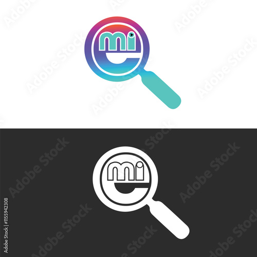 mi typography logo icon 