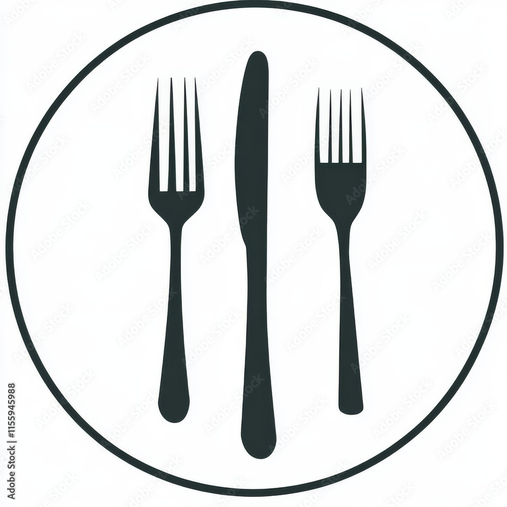 fork and knife fork and knife