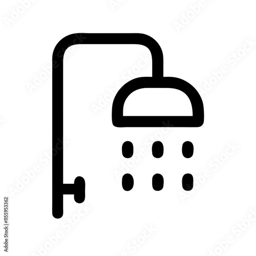 shower icon design