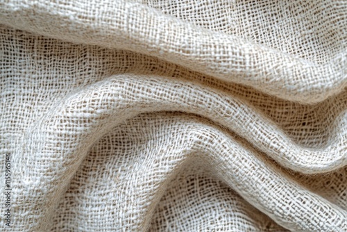 Close-up view of textured fabric showcasing intricate patterns and soft surfa...