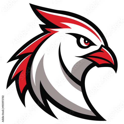 Bird mascot logo