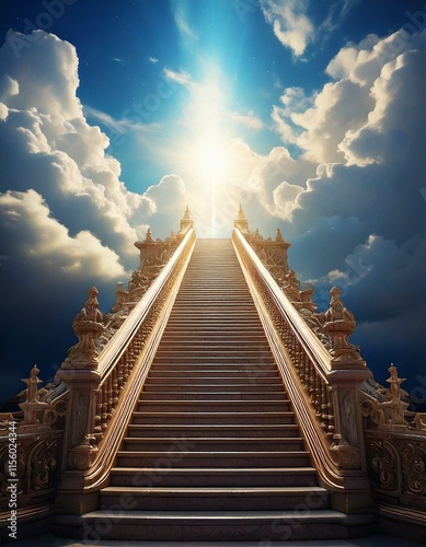Obraz na płótnie stairway to heaven w salonie
