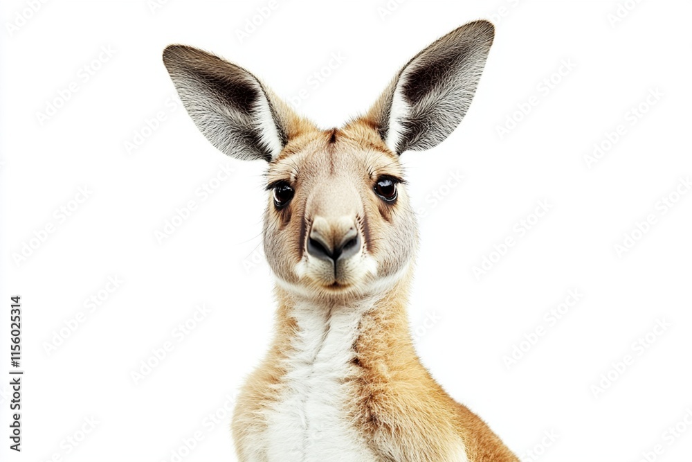 kangaroo clipart set against a white backdrop. kangaroo clipart set against a white backdrop.