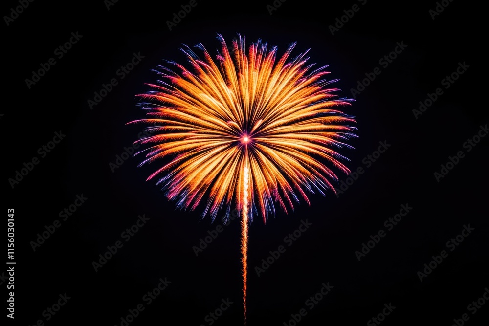 A vibrant fireworks display illuminates the night sky with its radiant colors and intricate patterns. A vibrant fireworks display illuminates the night sky with its radiant colors and intricate patterns.