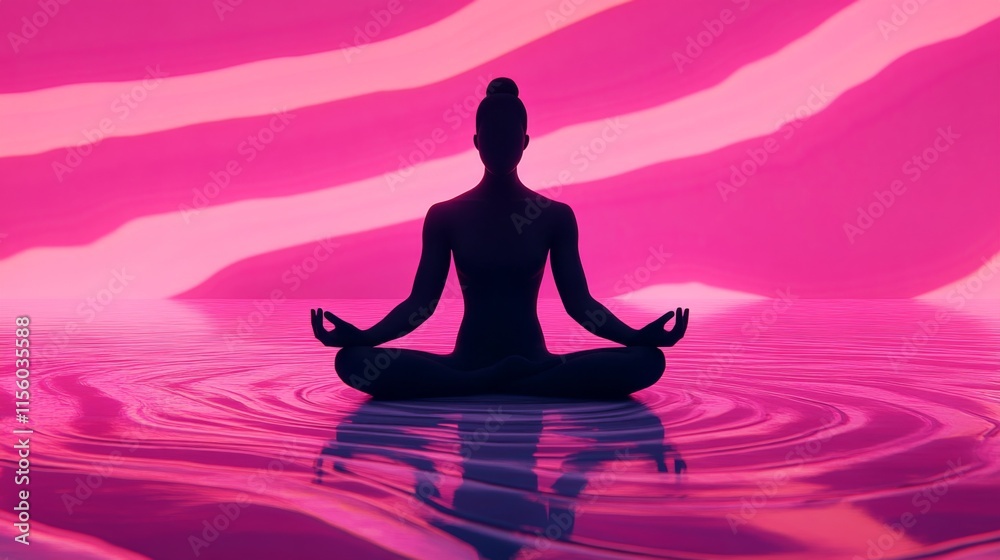 Vibrant Background for Meditation and Mindfulness Themes Vibrant Background for Meditation and Mindfulness Themes