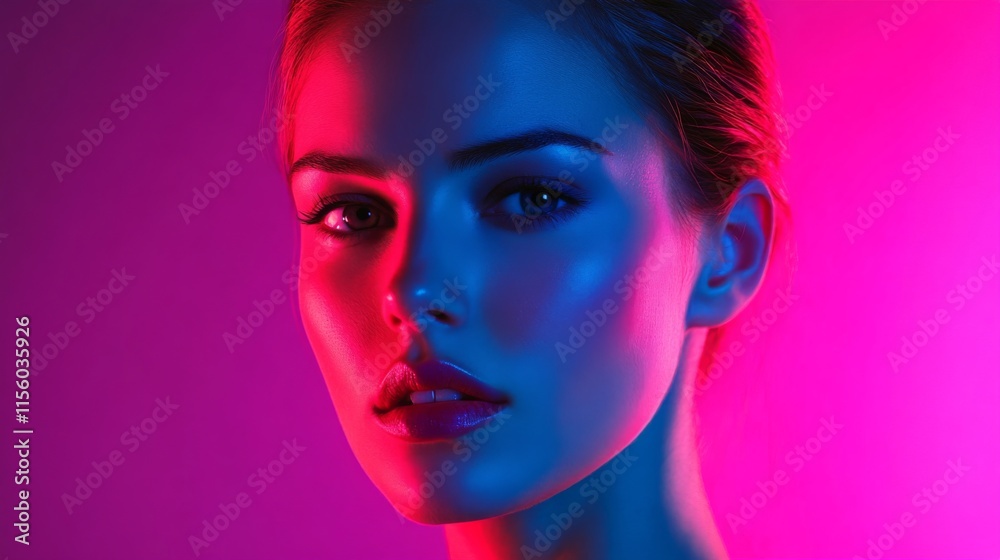 Obraz premium Vibrant Health and Soft Light Portrait