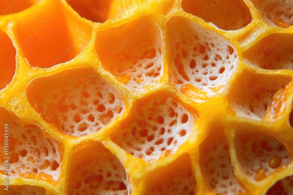 A macro texture close-up of tangerine peel with honeycomb-like patterns, vibrant orange colors, and intricate natural details A macro texture close-up of tangerine peel with honeycomb-like patterns, vibrant orange colors, and intricate natural details