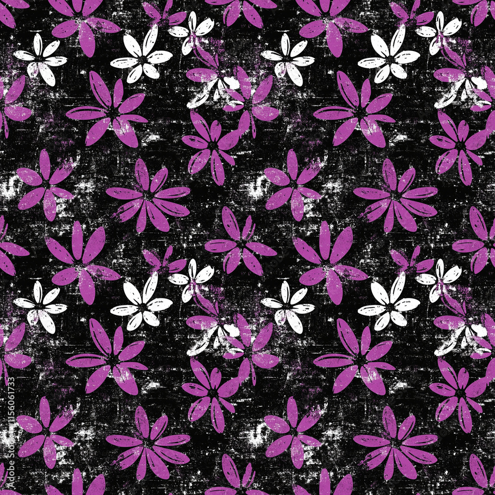 custom made wallpaper toronto digitalgrunge colourful flower background, repeatable seamless background tile