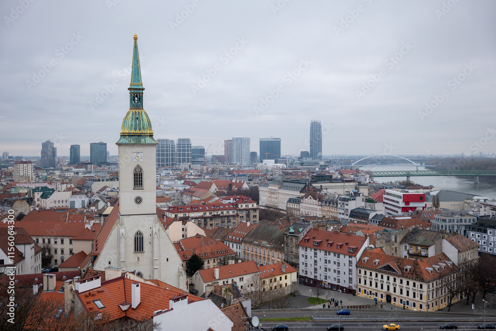 Naklejka premium Bratislava