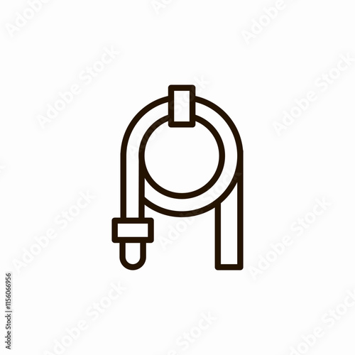 water hose icon sign vector