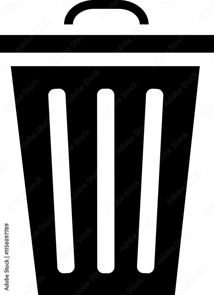 Trash bin icon. Trash dustbin sign element. Recyclable Waste flat Design isolated on transparent background. Waste sorting container. Suitable for Web Page, Mobile App. Recovery and delete symbol. Trash bin icon. Trash dustbin sign element. Recyclable Waste flat Design isolated on transparent background. Waste sorting container. Suitable for Web Page, Mobile App. Recovery and delete symbol.