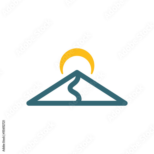 Mountain Logo Template Icon