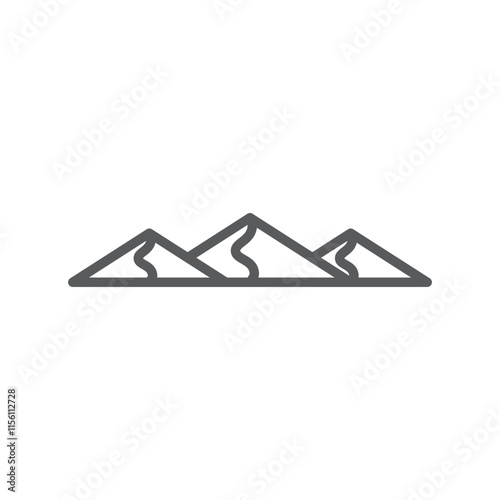 Mountain Logo Template Icon