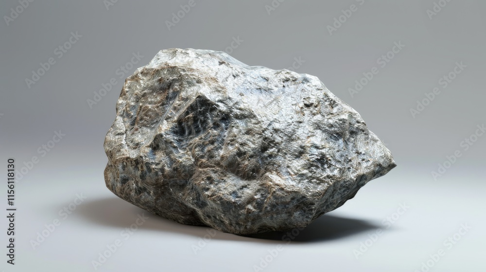 Massive asteroid with craters and debris orbiting in deep cosmic space. Massive asteroid with craters and debris orbiting in deep cosmic space.