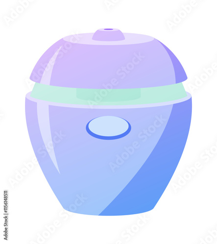 Air moisturizer device vector illustration