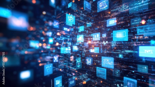 Innovative Technology Background for Collaboration Ideas