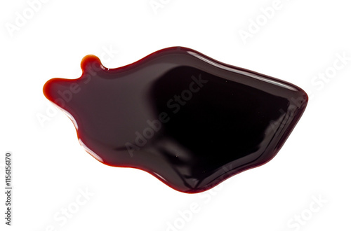 Blood drops isolated element