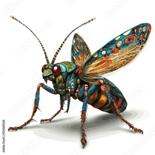 bug clip art, clip art concept