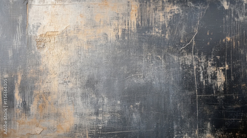 Obraz premium Textured Dark Gray and Beige Abstract Background