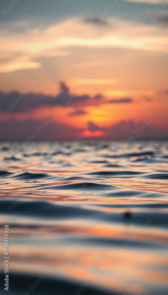 Serenity at sunset over water, abstract beauty of nature with vibrant light reflections, with white tones Serenity at sunset over water, abstract beauty of nature with vibrant light reflections, with white tones
