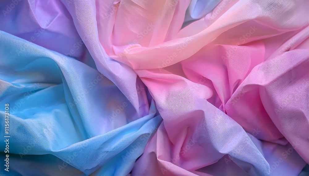 Pastel Crumpled Paper Background with Soft Dreamy Hues Pastel Crumpled Paper Background with Soft Dreamy Hues