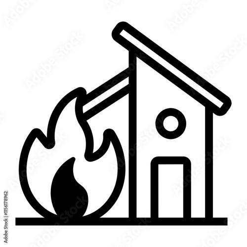 fire Line Icon