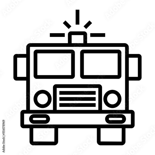 fire Line Icon