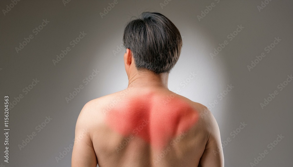 A condition in which the spinal muscle tissue is torn and red and inflamed. A condition in which the spinal muscle tissue is torn and red and inflamed.