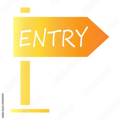 entry Gradient icon