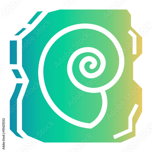 fossil Gradient icon