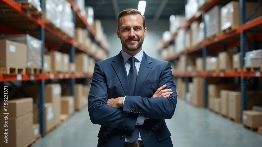 Warehouse Manager Portrait Warehouse Manager Portrait
