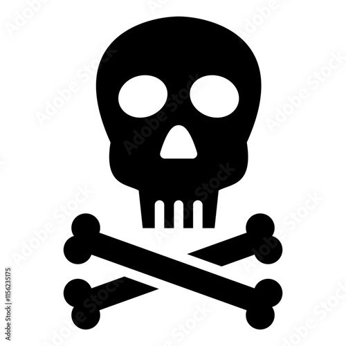 skull and crossbones icon 