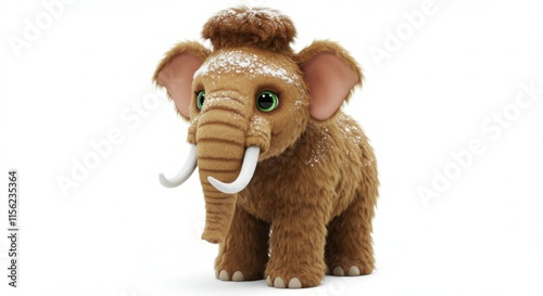 Mammoth in the snow
