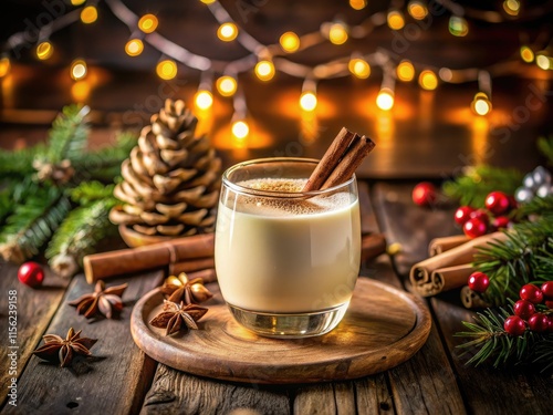 Creamy, coconutty coquito: a Puerto Rican holiday tradition. Stunning photography guaranteed. photo