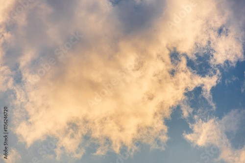 Nubes al atardecer