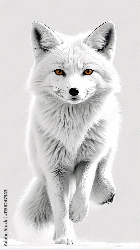 Majestic Wild Wolf Sketch in Snow with Realistic Fur and Majestic Eyes in Black and White Pencil Art Majestic Wild Wolf Sketch in Snow with Realistic Fur and Majestic Eyes in Black and White Pencil Art