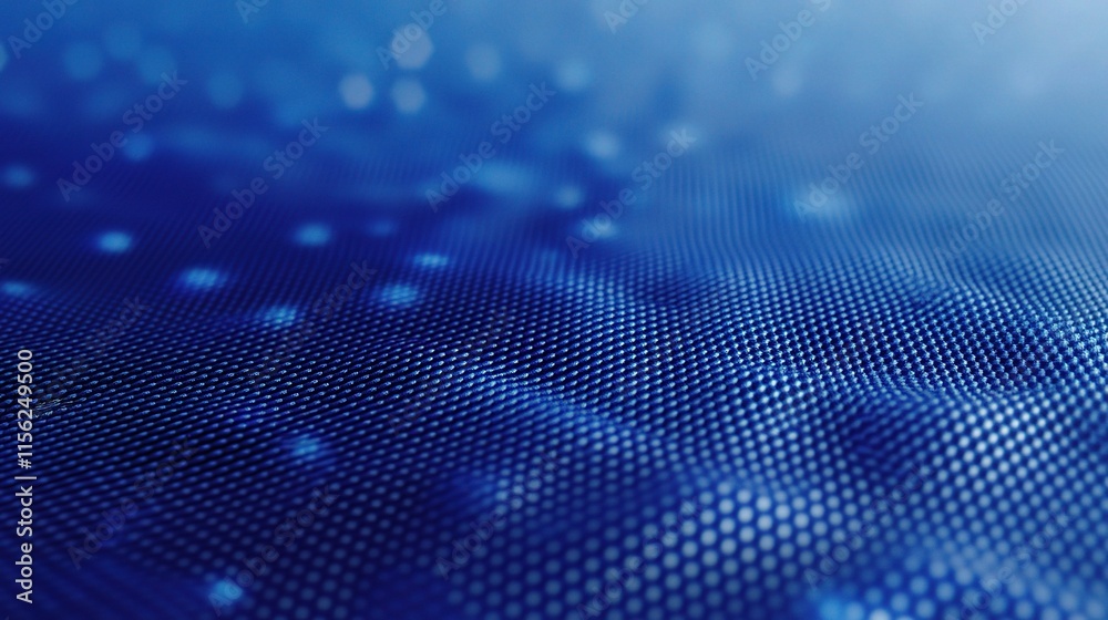 Fototapeta premium Blue Hexagon Pattern Gradient Texture for Modern Technology Background