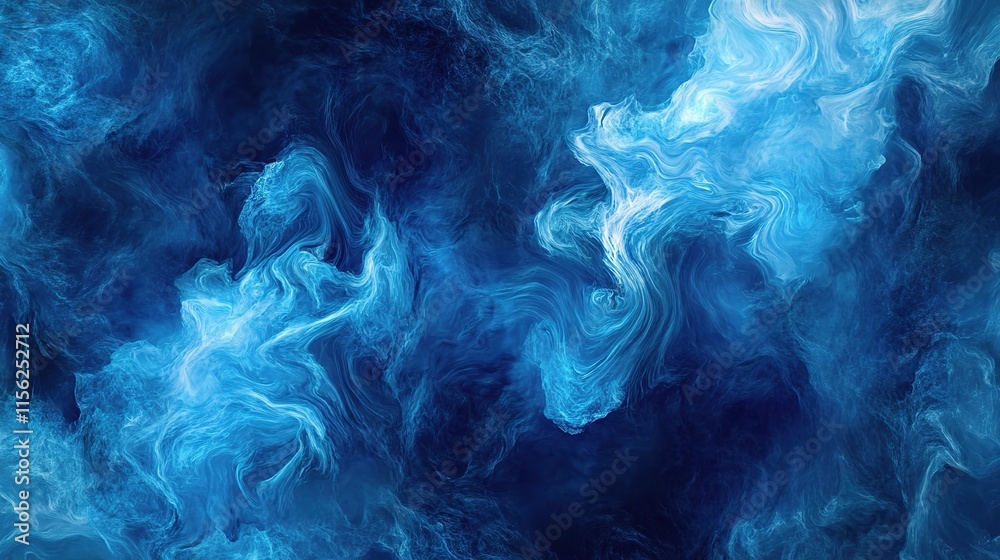 Obraz premium Abstract Blue Background with Dynamic and Vibrant Elements