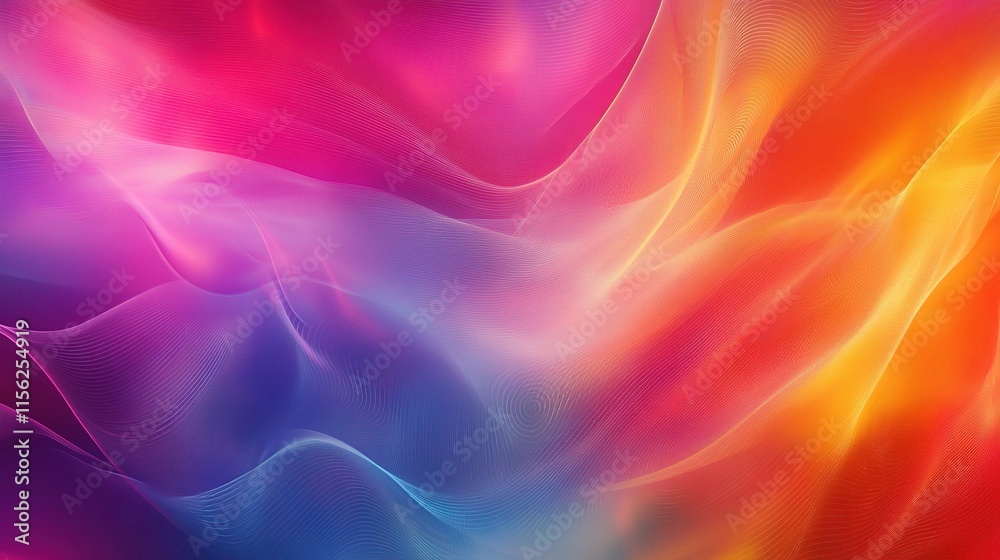 custom made wallpaper toronto digitalVibrant Abstract Futuristic Background with Technology Elements