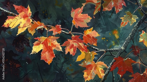 Afternoon Sycamore Leaves