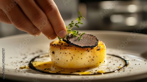 Food with truffles, Truffle Festival, master-class with truffles, croustous preparation