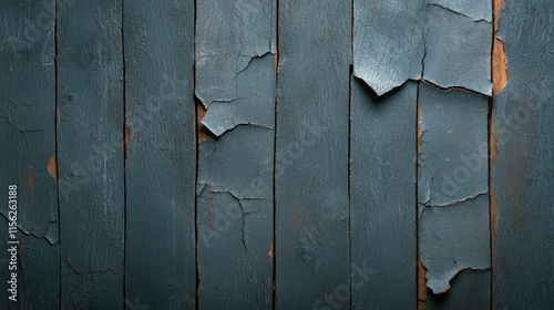 Weathered Wooden Wall with Peeling Paint Exuding Rustic Charm and Character in a Cozy Indoor or Outdoor Setting Showcasing Timeworn Beauty and Texture