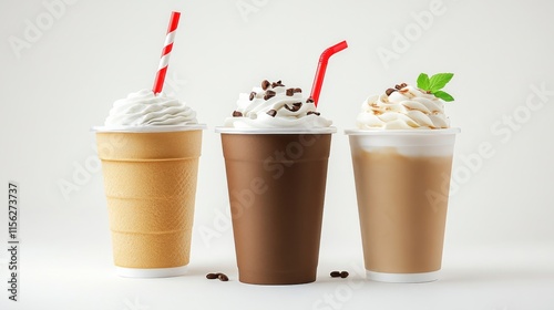 Wallpaper Mural Refreshing Drinks on Display in 3D Style Torontodigital.ca