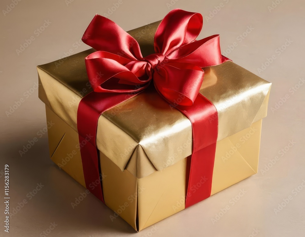 Fototapeta premium gift box with ribbon